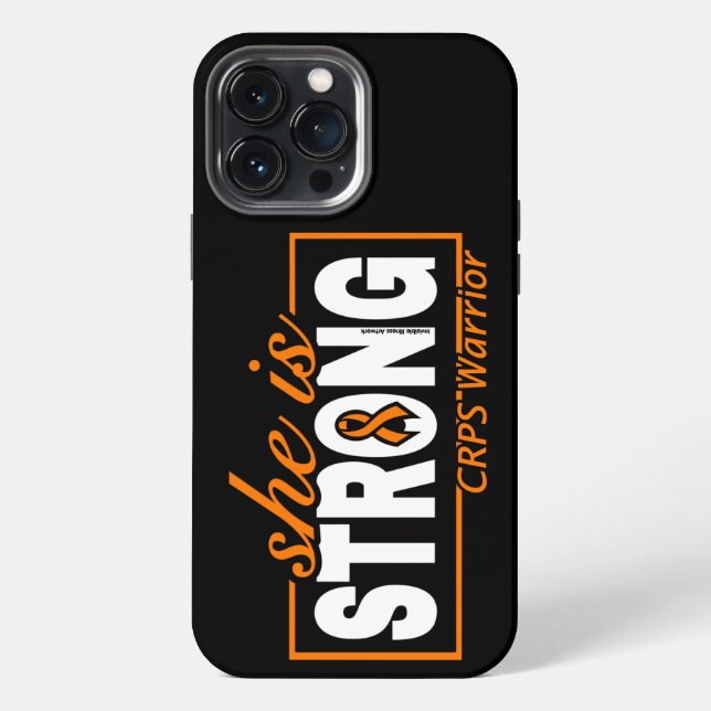 COQUE iPhone ELLE EST FORTE...CRPS (Verso)