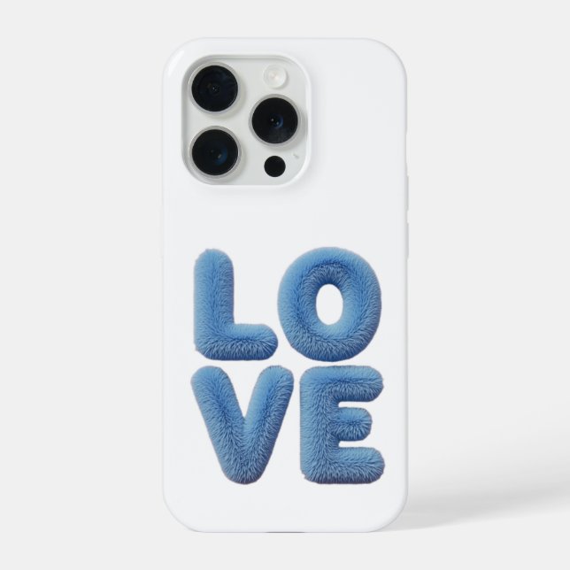 Coque iPhone Emballé dans l'amour Sentiments flous Amour que l' (Verso)