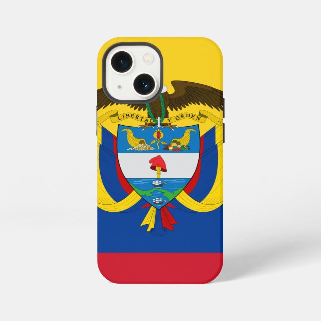 Coque iPhone emblème de Colombie (Verso)