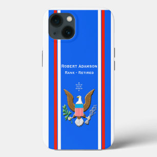 Etui iPhone 13 Emblème de défense militaire de la Garde côtière p