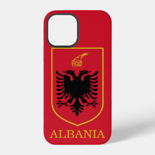 Coque iPhone 12 emblème de l'Albanie