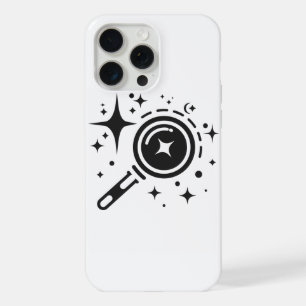 Coque iPhone 15 Pro Max Emblème de l'IA Étincelle étoiles, phare de l'ère