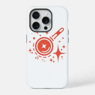 Coque iPhone 15 Pro Emblème de l'IA Étoiles scintillantes, phare de l'