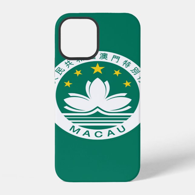 Coque iPhone emblème de macau (Verso)