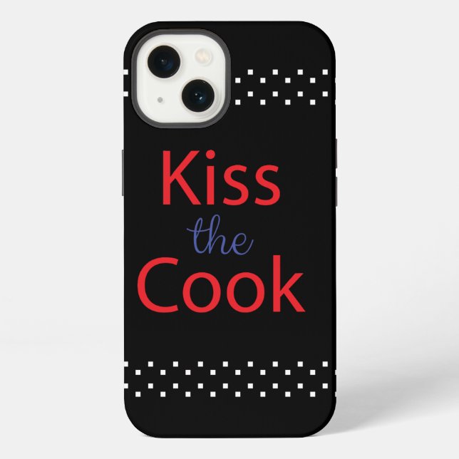 Coque iPhone Embrassez Le Cuisinier (Verso)