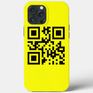 Etui iPhone 13 Pro Max ☺ Émoji visage heureux souriant -- Code QR