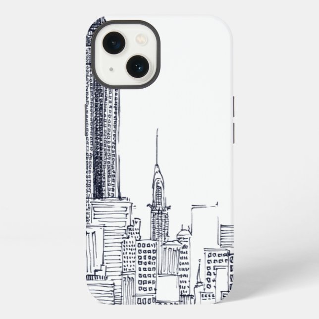 Coque iPhone Empire State (Verso)