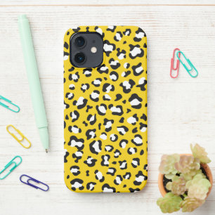 Coque iPhone 12 Empreinte de léopard, Spots de léopard, Leopard Ja