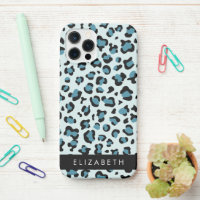 Empreinte de léopard, Spots, Leopard Bleu, Votre N