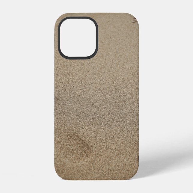 Coque iPhone Empreintes sur le sable (Verso)