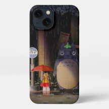 En brique construit Totoro iPhone 13 Coque