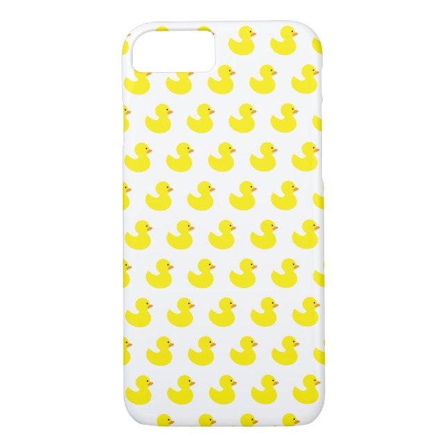 Coque iphone en caoutchouc de motif de canard (Dos)