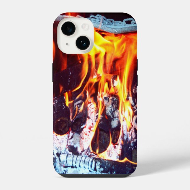 Coque iPhone En feu (Verso)