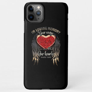 Coque iPhone 11Pro Max En mémoire d'amour, vos ailes étaient prêtes