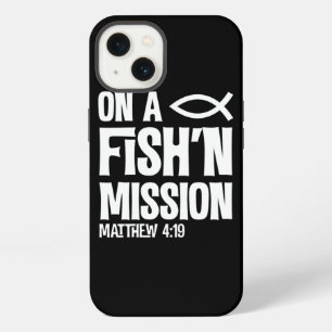 Etui iPhone 13 En Mission De Pêche Matthieu 4 19 Pêcheur D'hommes