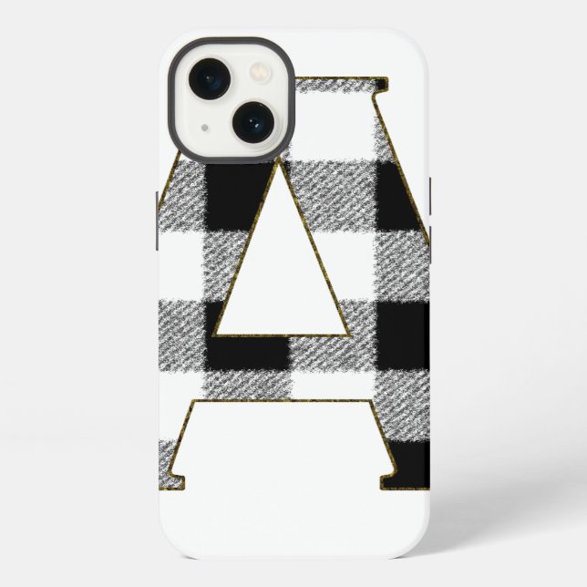 Coque iPhone en vichy Vérifier A (Verso)