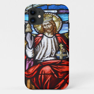 Coque iphone en vitrail Lord Jesus