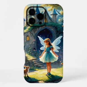 Coque iPhone 16 Pro Max "Enchantement au Clair de Lune La Forêt de la Fée