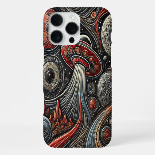 Coque iPhone 16 Pro Max Engins extraterrestres mystérieux explorant des ga