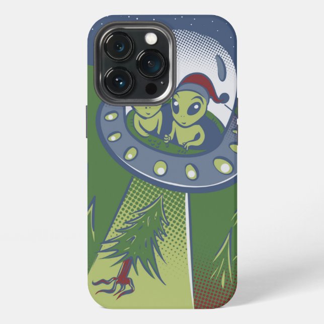 Coque iPhone Enlèvement de Noël (Dos)