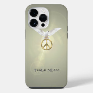 Coque Pour Pour iPhone 14 Pro Max Enseigner la paix