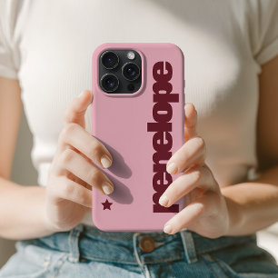 Coque iPhone 15 Pro Max Enterrement de vie de jeune fille Nom de demoise