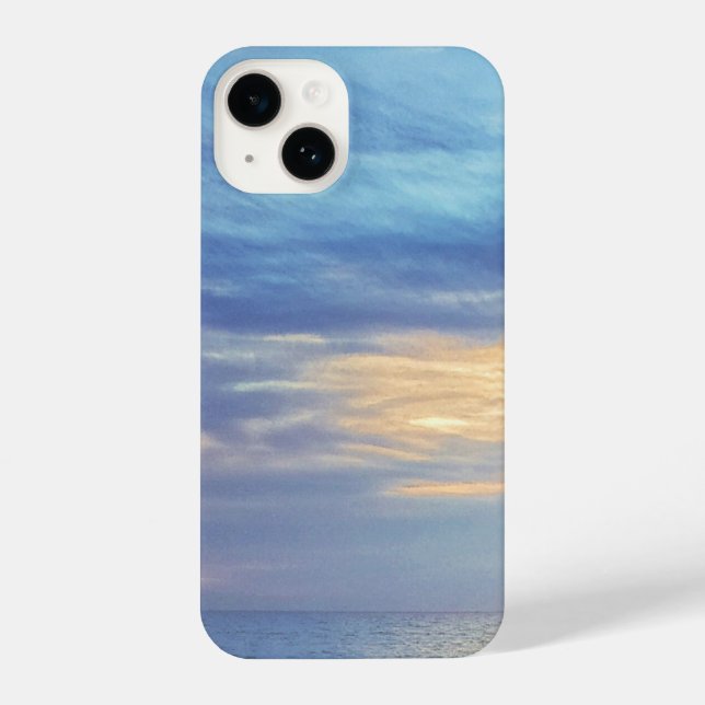 Coque iPhone Entre ciel et mer (Verso)