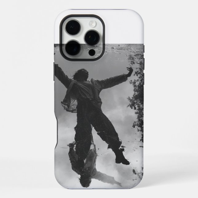 Coque iPhone Entre deux mondes-01 (Verso)