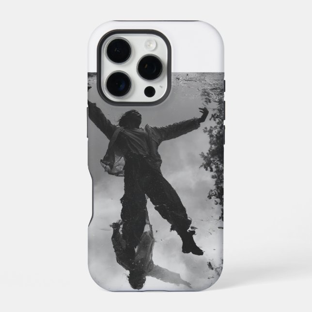 Coque iPhone Entre deux mondes-01 (Verso)