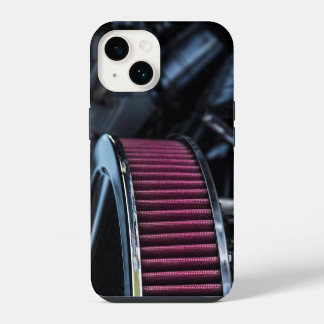 Coque iPhone Entrée d'air Chrome (Verso)