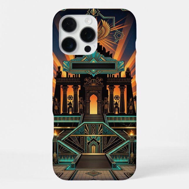 Coque iPhone Epic Art Deco iPhone 16 Pro Max Case  (Verso)
