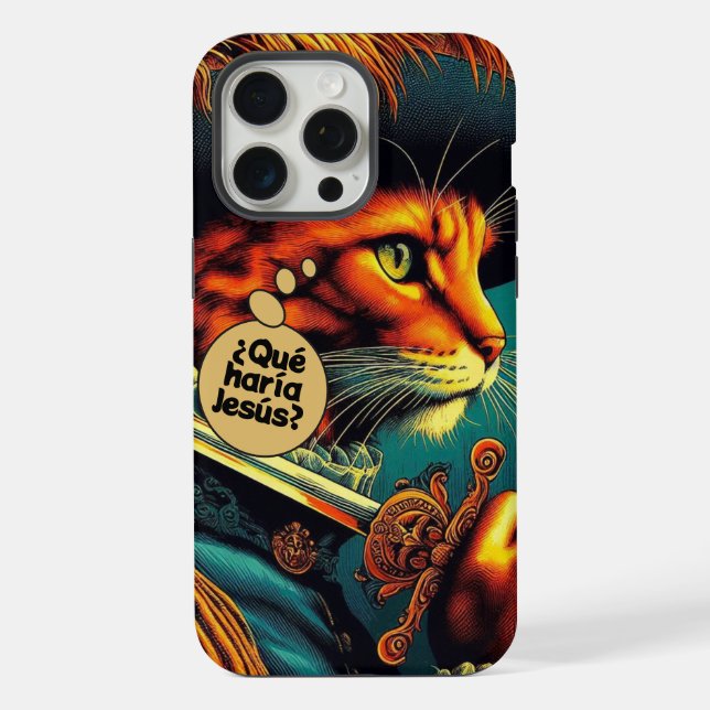Coque iPhone Épingle WWJD (Verso)