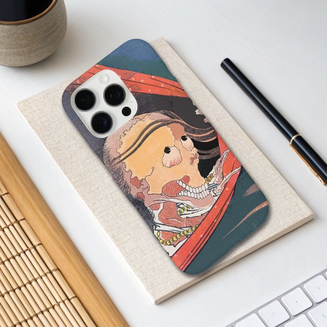Coque iPhone Épouvantable squelette fantôme japonais Case-Mate  (Créateur téléchargé)