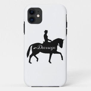 Coque iphone équestre de cheval et de cavalier de
