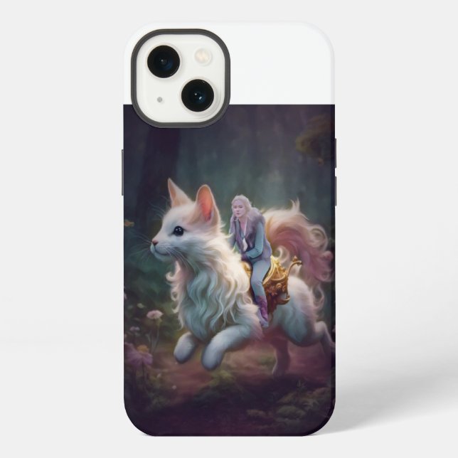 Coque iPhone Équestre unique fille équitation (Verso)
