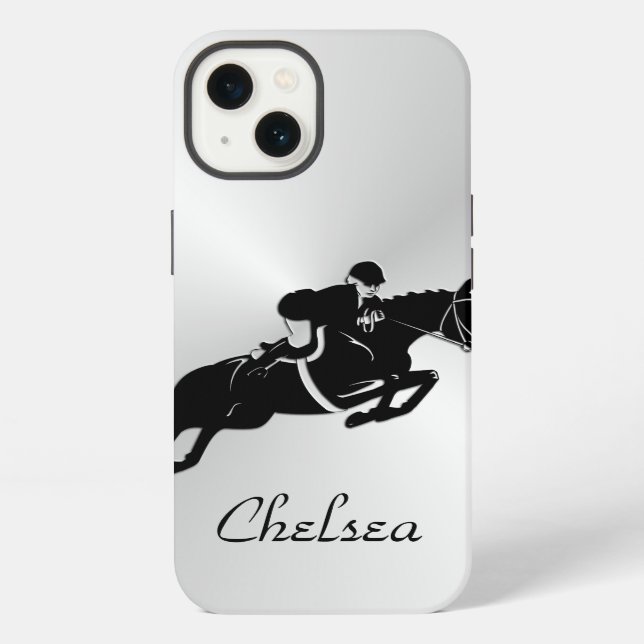 Coque iPhone Equestrian Jumper (Verso)