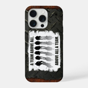 Coque iPhone 15 Pro Équipe avant tout (hockey)