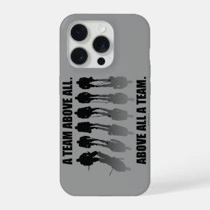 Coque iPhone 15 Pro Équipe avant tout (hockey)