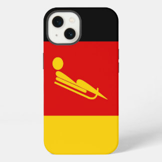 Etui iPhone 13 Équipe de luge Allemagne