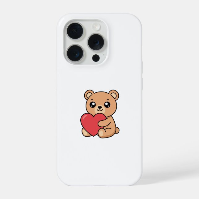 Coque iPhone Ère de la fille douce : Étui avec le logo adorable (Verso)