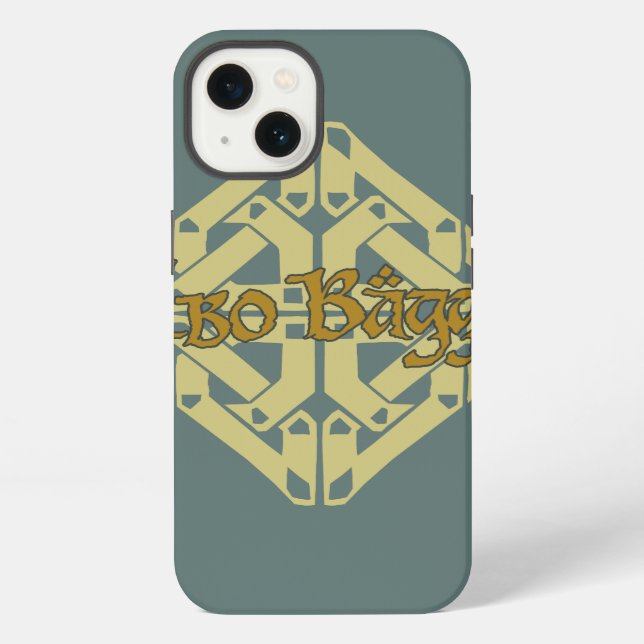 Coque iPhone Erebor - Nom BILBO BAGGINS™ (Verso)