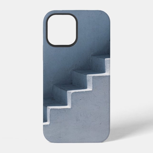 Coque iPhone Escaliers blancs (Verso)
