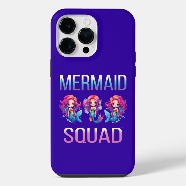 Coque iPhone Escouade de sirènes (Verso)