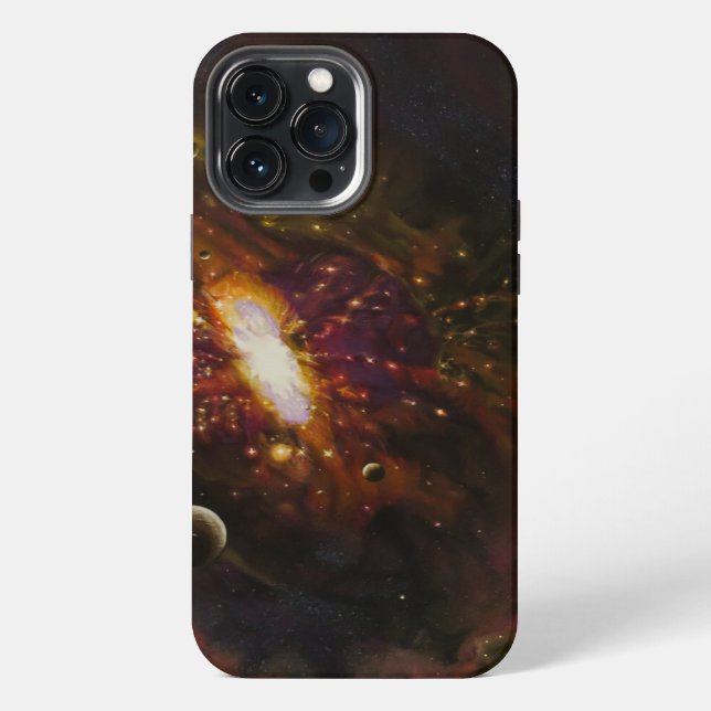 Coque iPhone Espace, Voie Lactée (Verso)
