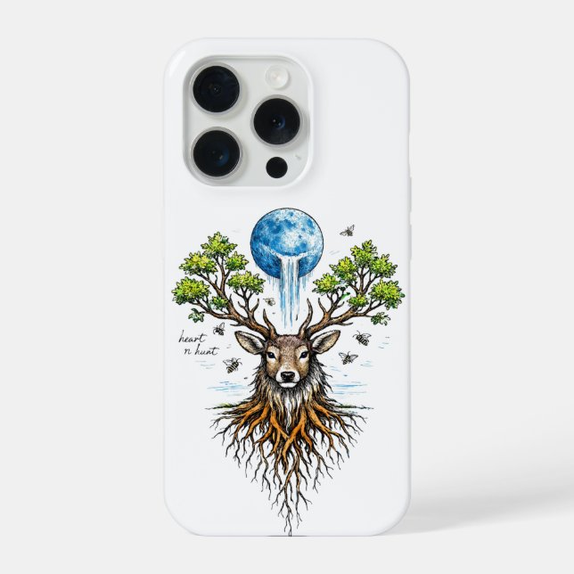 Coque iPhone esprit de la forêt (Verso)