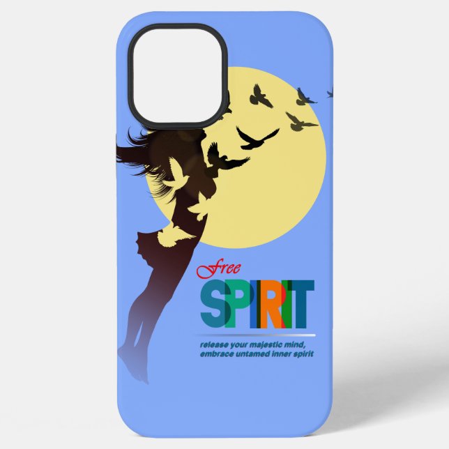Coque iPhone Esprit Libre | (Verso)