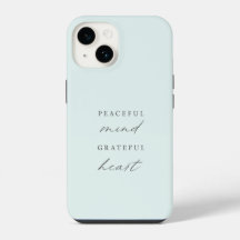 Esprit paisible personnalisé Coeur gracieux