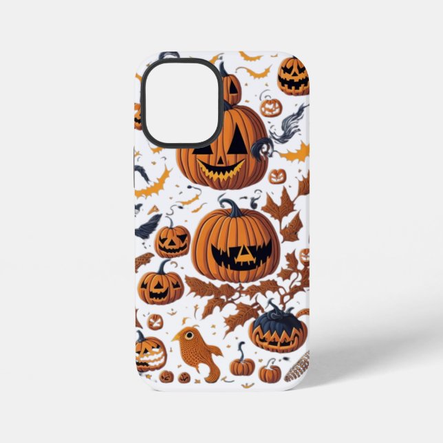 Coque iPhone Esprits d'Halloween | Cas téléphonique Ghost & Cit (Verso)