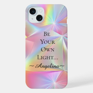 Coque iPhone 15 Plus Esthétique holographique