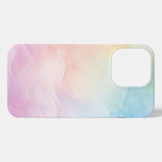 Etui iPhone 13 Pro Esthétique Rainbow Pastel